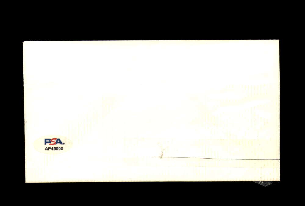 George Sparky Anderson PSA DNA Signed 1969 Centennial First Day Cover Cache FDC Autograph