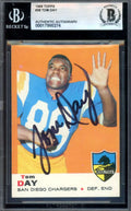 Tom Day Beckett BAS Signed 1969 Topps Autograph