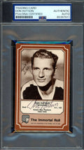 Don Hutson PSA DNA Signed 1975 Fleer Immortal Roll Autograph