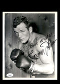 Ingemar Johansson JSA Coa Signed 8x10 Photo Autograph