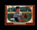 Paul Giel Signed 1955 Bowman New York Giants Autograph