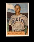 Warren Hacker Signed 1954 Bowman Chicago Cubs Autographed
