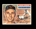 Chuck Diering Signed 1956 Topps Baltimore Orioles Autograph