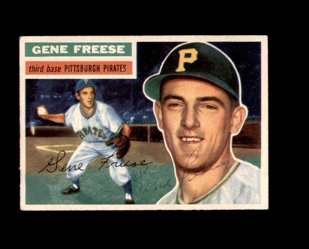 Gene Freese Autographed 1956 Topps Pittsburgh Pirates Signed