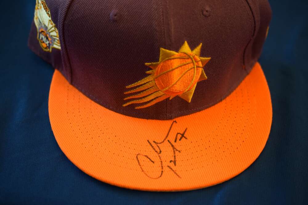 Charles Barkley PSA DNA Autograph Phoenix Suns Hat Signed