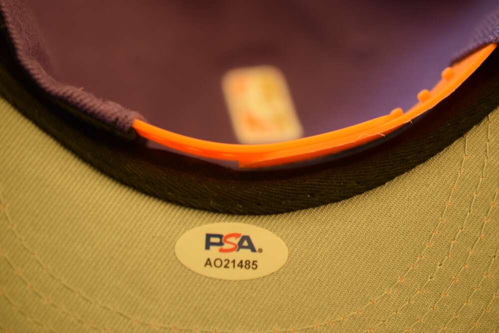 Charles Barkley PSA DNA Autograph Phoenix Suns Hat Signed