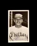 Curt Simmons Signed Vintage Photo Postcard Philadelphia Phillies Autograph