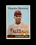 Pancho Herrera Signed 1958 Topps Philadelphia Phillies Autograph