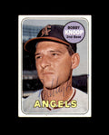 Bobby Knoop Signed Authentic 1969 Topps California Angels Autograph