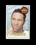 Zoilo Versalles Signed Authentic 1969 Topps San Diego Padres Autograph