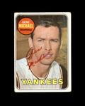 Gene Michael Signed Authentic 1969 Topps New York Yankees Autograph