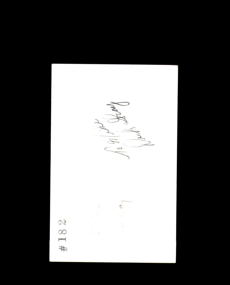 Dick Gray Signed Vintage Photo Postcard St. Louis Cardinals Autograph