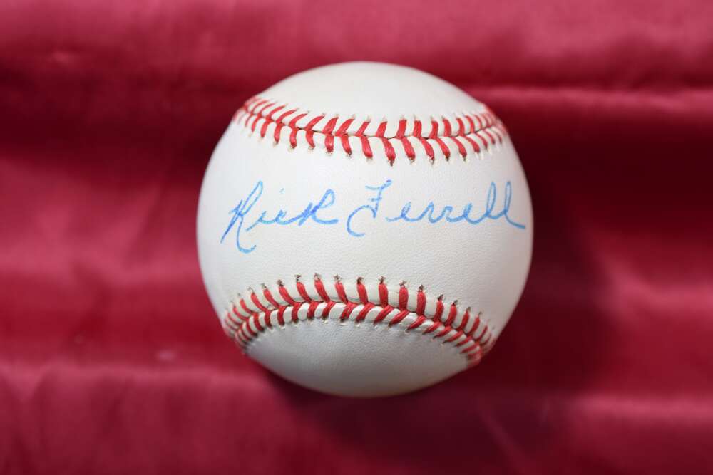 Rick Ferrell Autographed American League OAL Signed Baseball