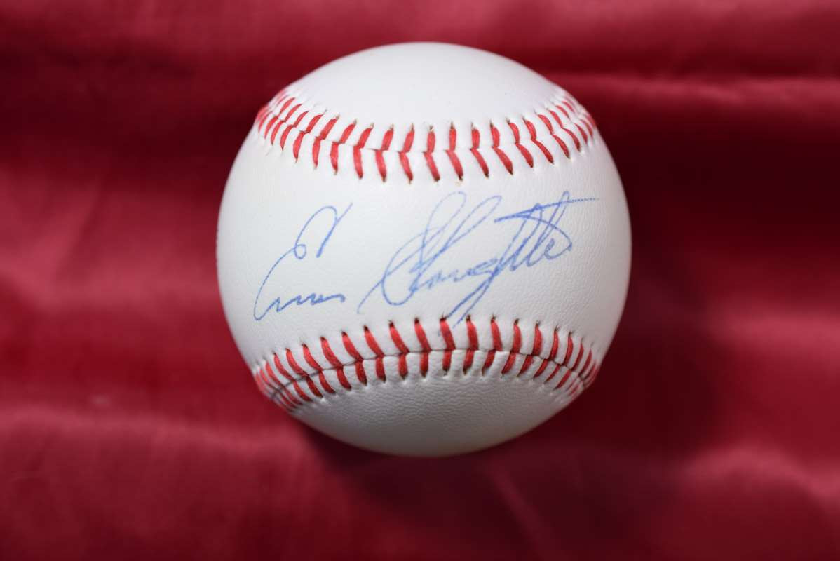 Enos Slaughter Autograph  Baseball Signed