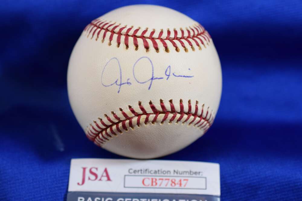 Chris Chambliss JSA COA Autograph OML Major League Signed Baseball