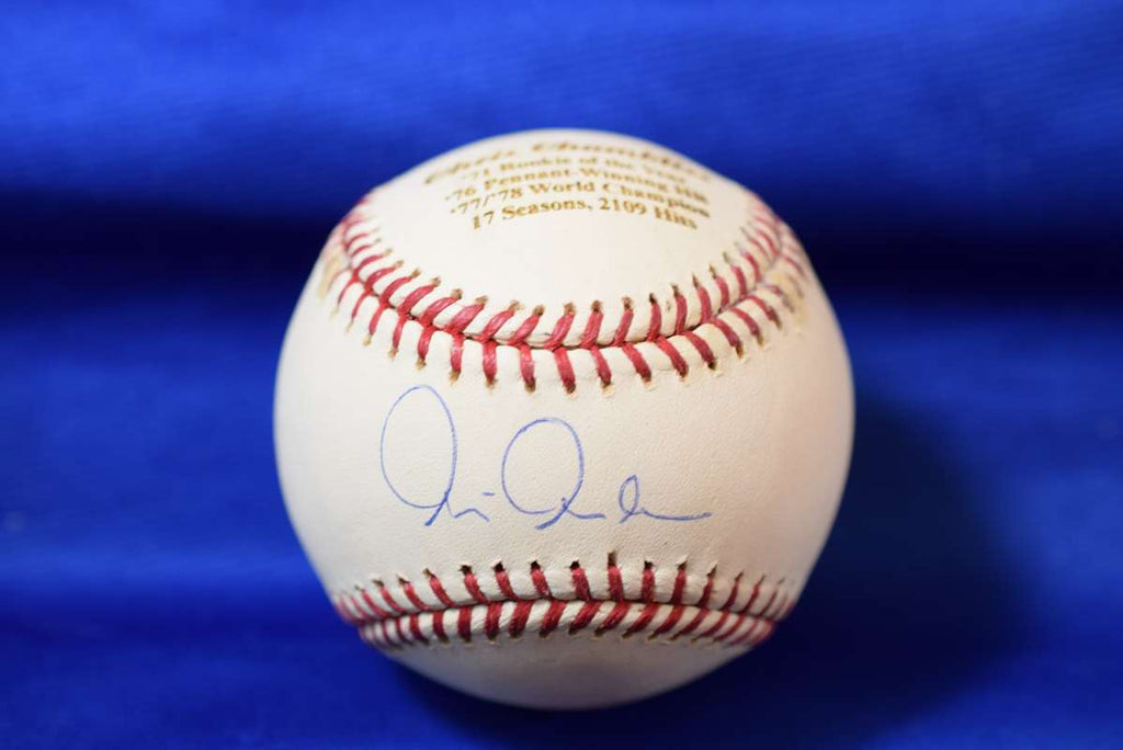 Chris Chambliss Steiner MLBAuthentic OML Major League Signed Baseball Autograph