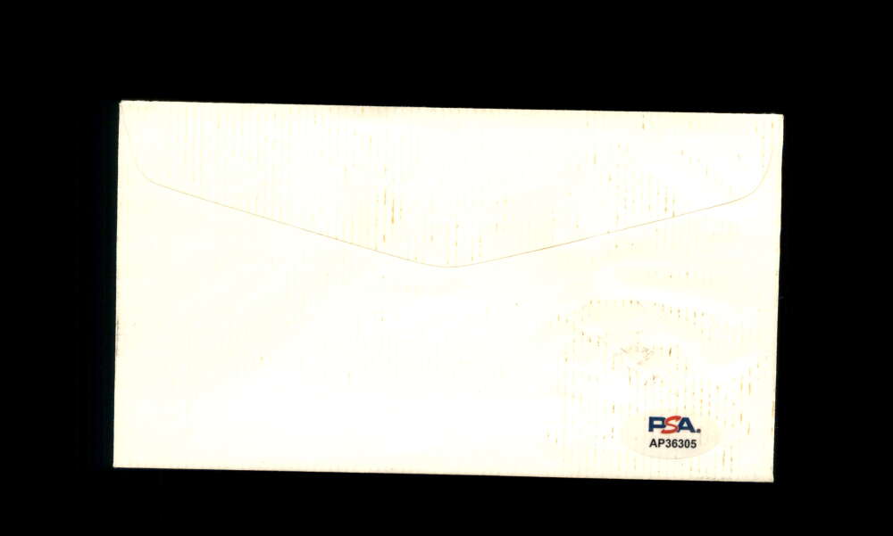 Red Faber PSA DNA Signed 1969 First Day Cover Cache FDC Autograph