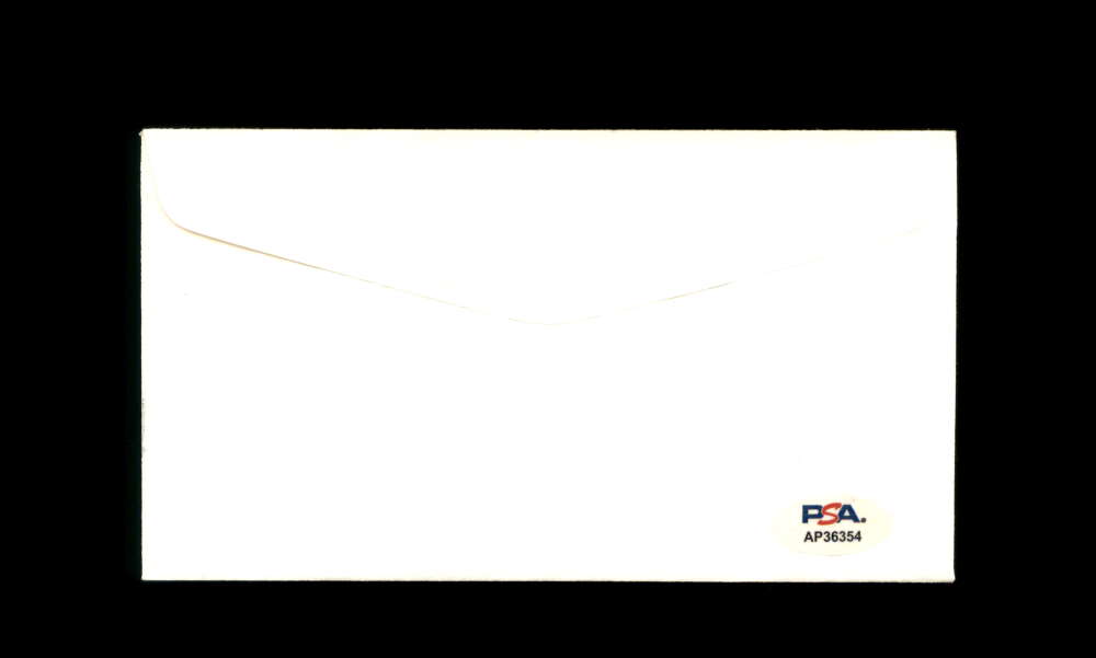 Leo Durocher Stan Hack PSA DNA Signed 1969 First Day Cover Cache FDC Autograph