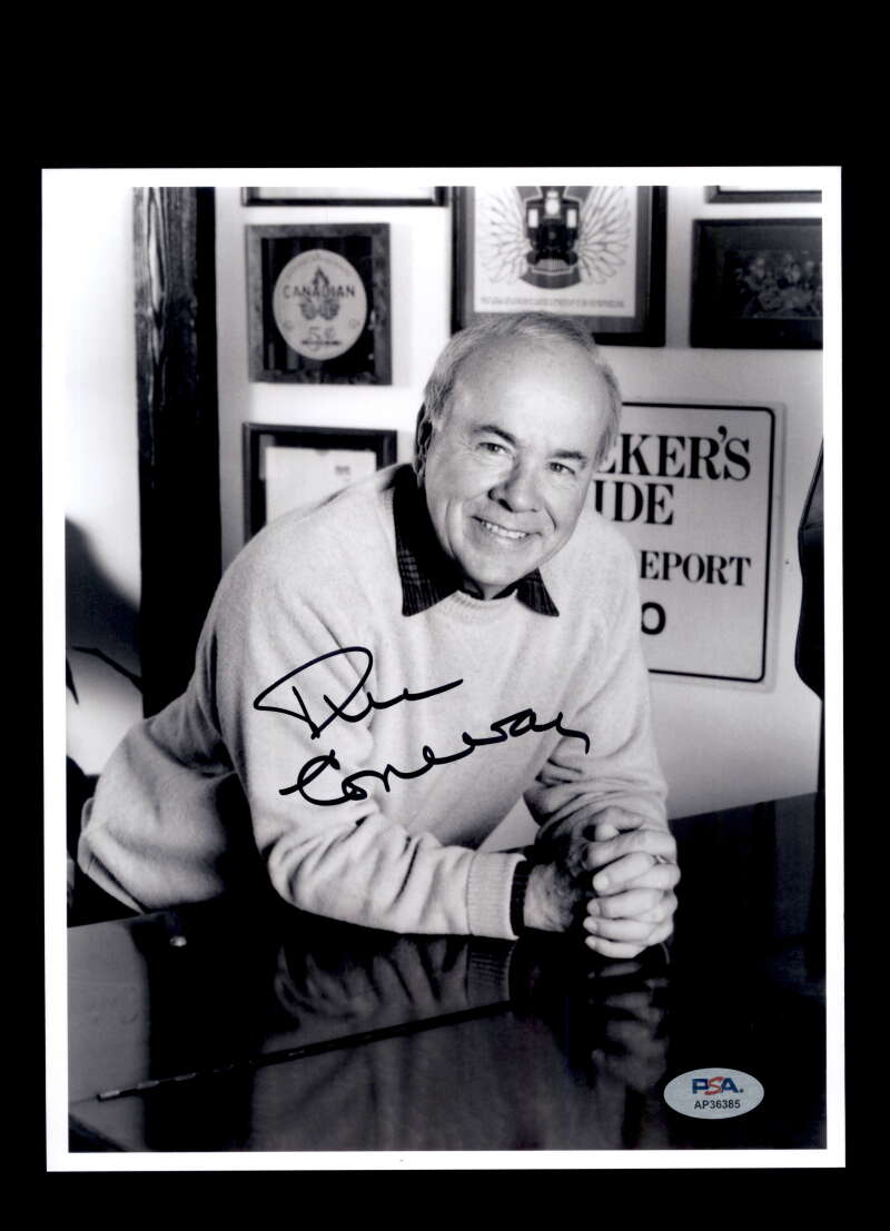 Tim Conway PSA DNA Coa Signed 8x10 Photo Autographed