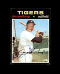 Jim Northrup Signed Original 1971 Topps Detroit Tigers Autograph