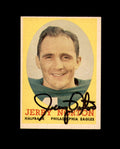 Jerry Norton Signed 1958 Topps Philadelphia Eagles Autograph