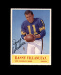 Danny Villanueva Signed Original 1964 Philadelphia Los Angeles Rams Autograph