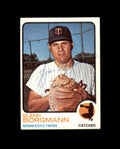 Glenn Borgmann Signed Original 1973 Topps Minnesota Twins Autograph