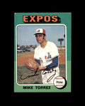 Mike Torrez Signed Original 1975 Topps Montreal Expos Autograph