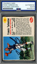 Fran Tarkenton PSA DNA Signed 1962 Post Rookie Autograph