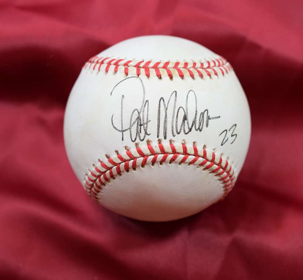 Pat Mahomes Autograph National League ONL Signed Baseball 1