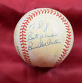 Bruce Dal Canton Autograph National League ONL Signed Baseball