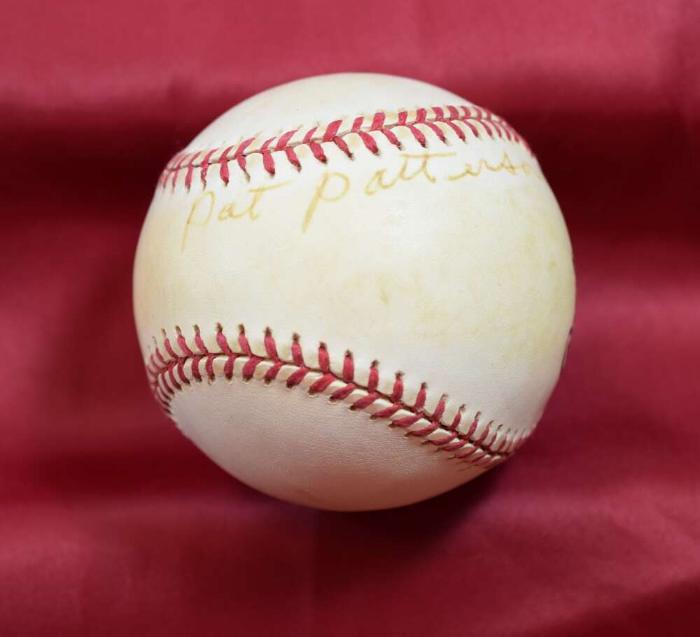 Pat Patterson Autograph National League ONL Signed Baseball
