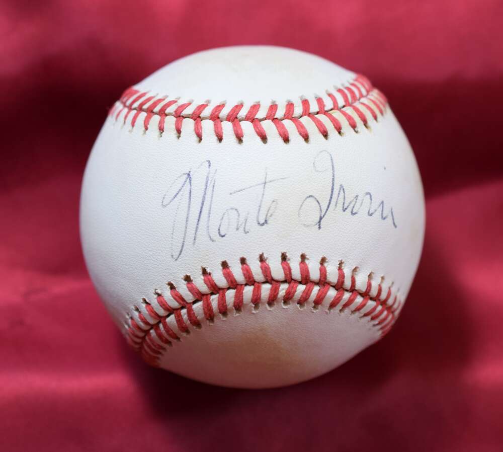 Monte Irvin Autograph National League ONL Signed Baseball 1