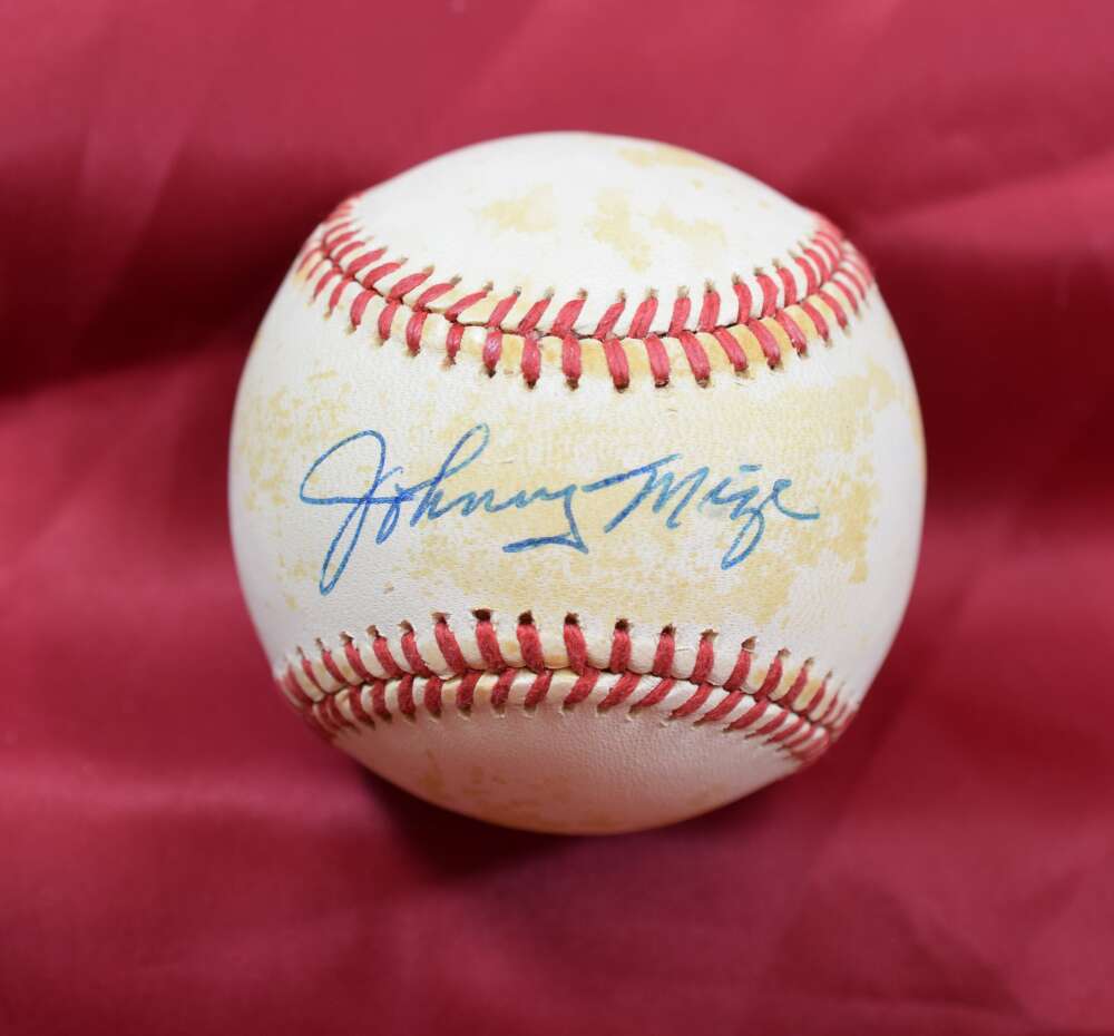 Johnny Mize Autograph American League OAL Signed Baseball