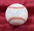 Joe B Scott Autograph American League OAL Signed Baseball
