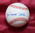 Jim Fire Ball Bolden Autograph American League OAL Signed Baseball