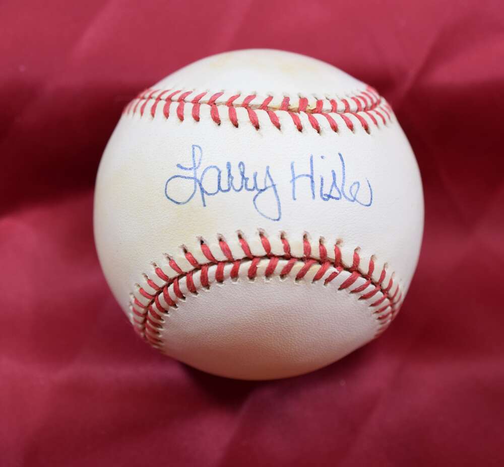 Larry Hisle Autograph American League OAL Signed Baseball