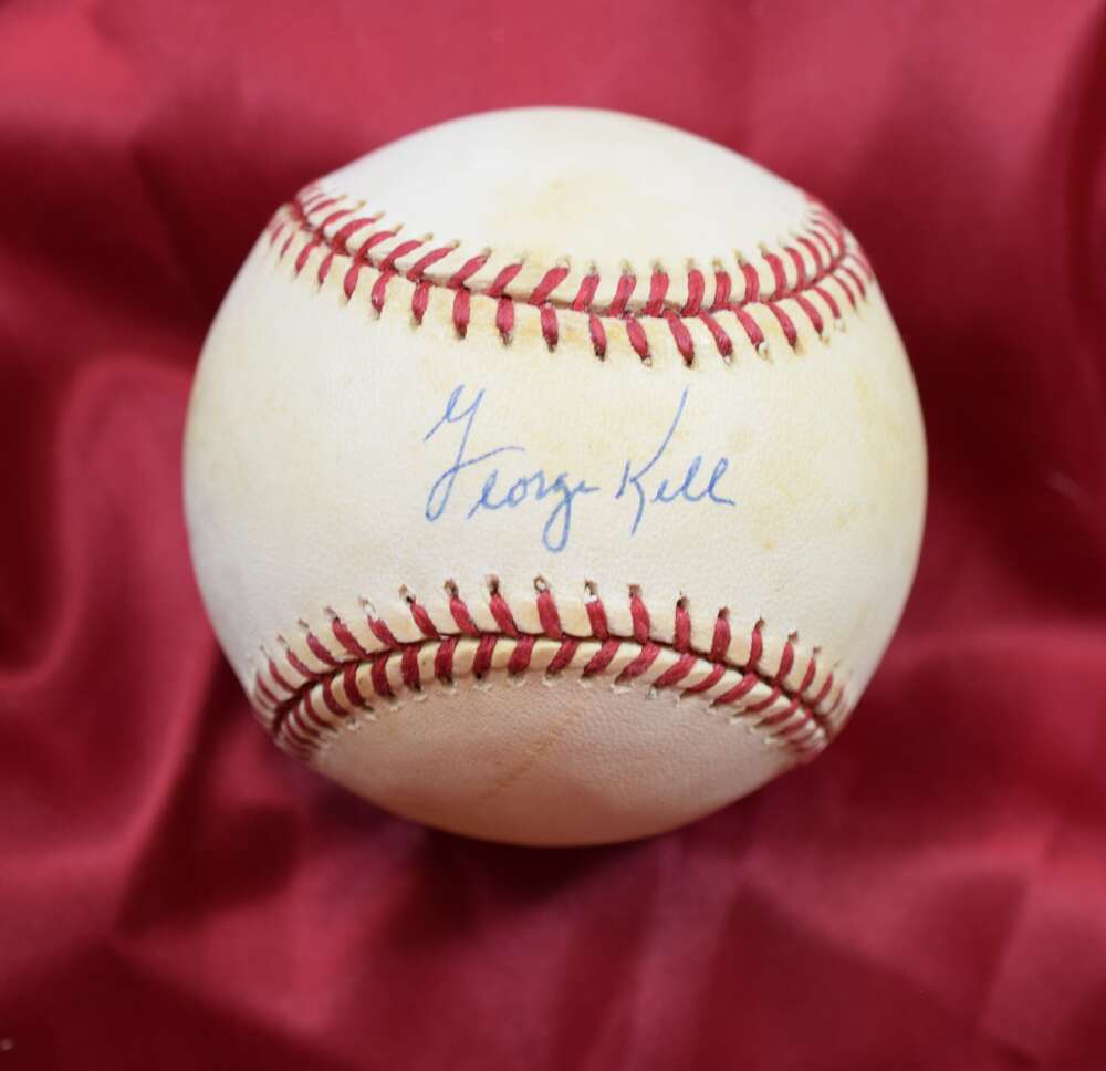 George Kell Autograph American League OAL Signed Baseball 10