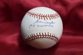 Sam Bay Taylor  Autograph Signed Baseball ?Kansas City Monarchs