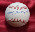 Mickey Stubblefield Autograph Signed Baseball