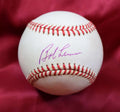 Bob Lemon Autograph Official American League OAL Signed Baseball