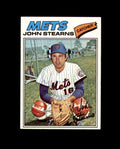 John Stearns Signed Original 1977 Topps New York Mets Autograph