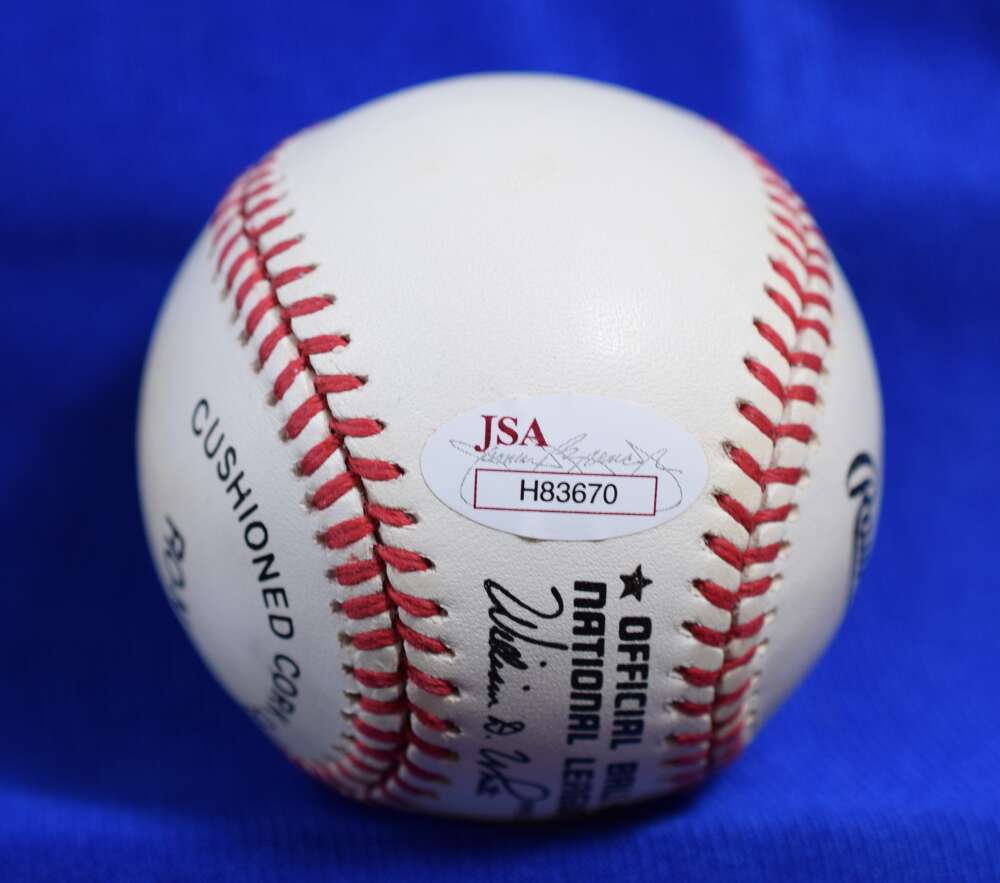 Joe Garagiola JSA COA Autograph National League ONL Signed Baseball