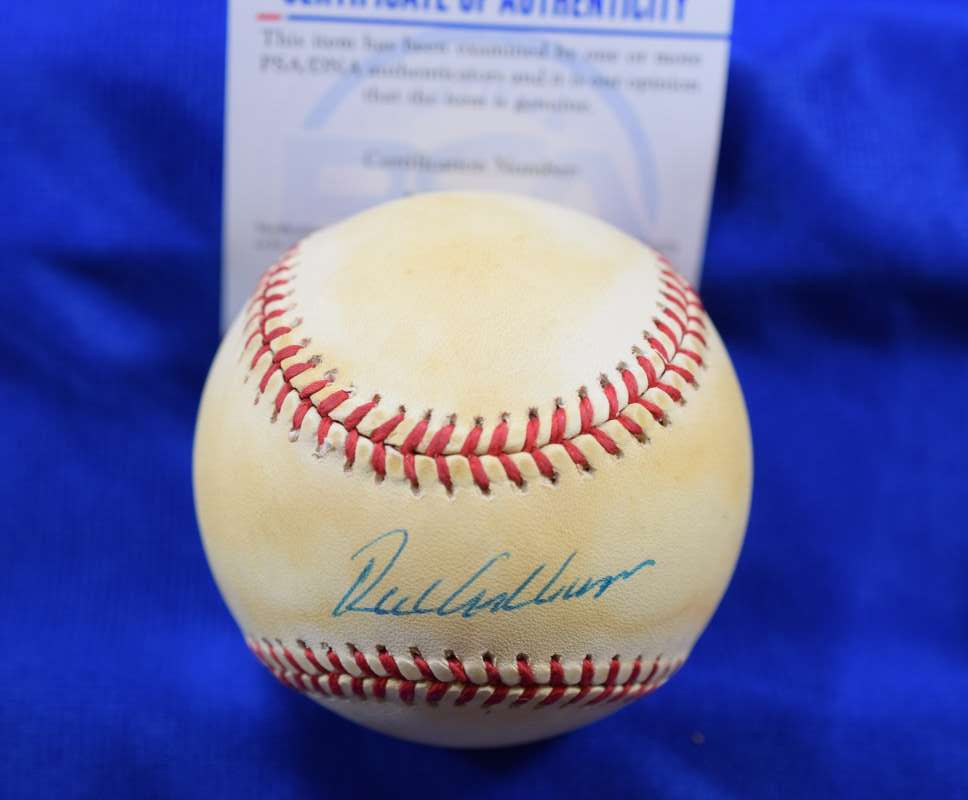 Richie Ashburn PSA DNA Autograph National League ONL Signed Baseball