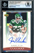 Joe Klecko Beckett BAS Signed 2006 Upper Deck Legends Autograph