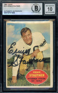 Ernie Stautner Gem Mint 10 Beckett BAS Signed 1960 Topps Autograph