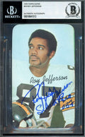 Roy Jefferson Beckett BAS Signed 1970 Topps Super Autograph