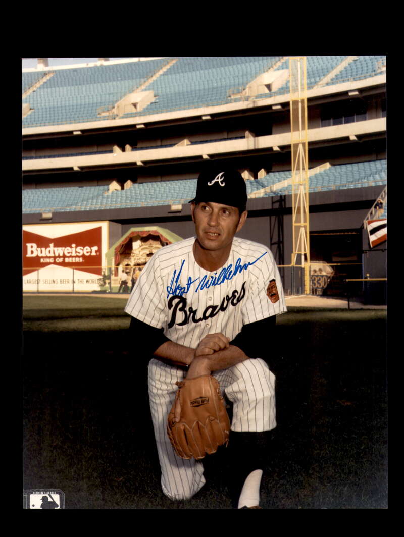 Hoyt Wilhelm 8x10 Photo Braves Autograph