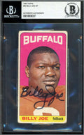 Billy Joe Beckett BAS Signed 1965 Topps SP Autograph