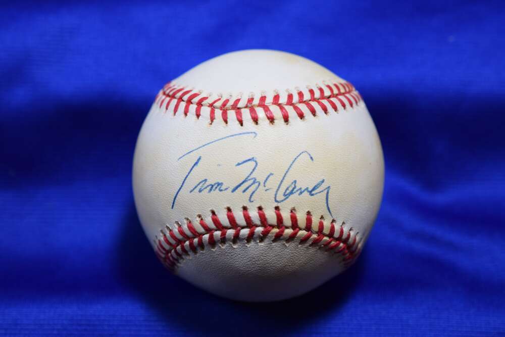 Tim McCarver PSA DNA Autographed National League ONL Signed Baseball